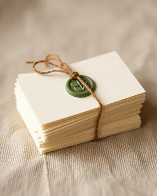 Wax-seal Note Card Set